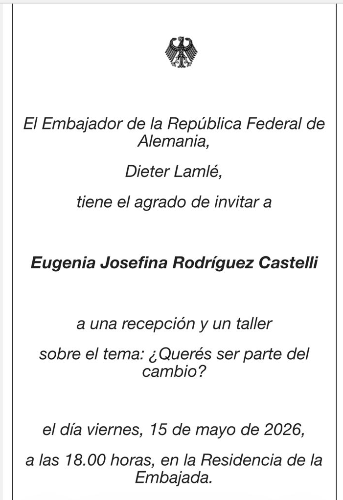 Invitación Embajada